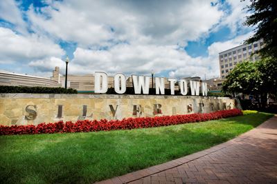 sign at downtown Silver Spring, MD